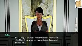 Amateur Redhead Brunette With Big Tits And Ass In Cartoon Anime Game