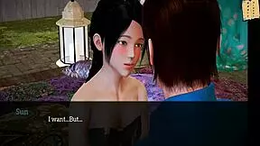 my new family 217, brunette milf takes on monster cock in 3d