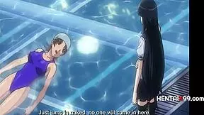 Old Teacher Converts Naive Lesbian Students Straight by Fucking Them Hentaix99