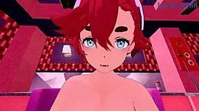 Suletta Mercury and Secelia Dote Have Intense Creampie Sex in Hentai