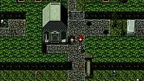 Agricultural hentai game continues: The farmer’s daughter and her fun with a furry and a horsecock dildo