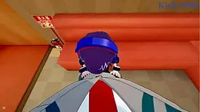 Momo Yaoyorozu and Kyoka Jiro in Wild POV Hentai Sex