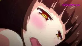 Two Hot Babes Intensely Fucking on the Sports Field in Hentai Action!