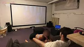 Stepsiblings fuck while watching Disney movie, calling it family bonding