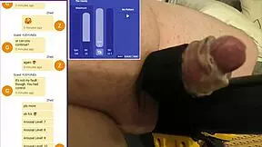 Scarrzhed exposes online, strangers jerk to 4 ejaculations.