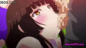 Two Hot Babes Intensely Fucking on the Sports Field in Hentai Action!