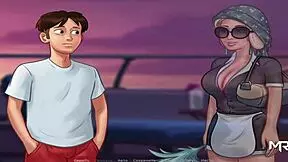 In summertime saga, is the blowjob ready for the place you want?