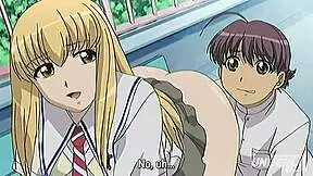 Horny hentai student gets wild at college! 🍑