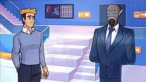 Diva Hanas naughty date in 3D animated Overwatch game