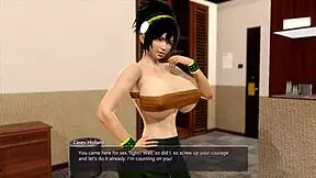 Yo, this big tits girl is getting pounded standing up so good! 😍