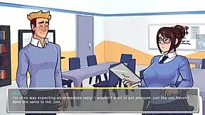 3D animated hentai featuring teacher and student's forbidden lust