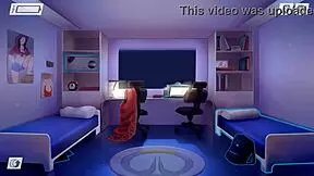 Young teacher Mei gets naughty in 3D cartoon