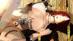 Ever seen busty Katarina from League of Legends in steamy action?