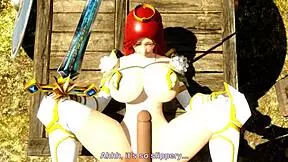 warrior princess hunts minotaur but gets fucked instead