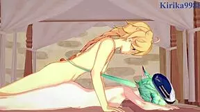 sucrose and hu tao fuck aether intensely