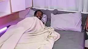 Lucky guy bangs girlfriend and lover Vicky Menage together!