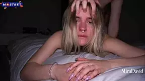 Submissive teen loves taking dick in tight pussy roughly 😏