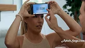 We're just a step family having wild orgies, easy - Leana Lovings, Bunny Madison