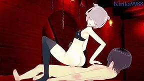 nazuna nanakusa gets wild with intense sex in call of the night hentai.