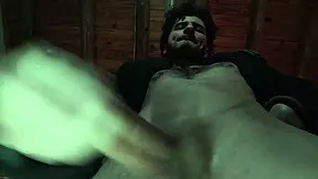 I jerk my huge cock and cum everywhere