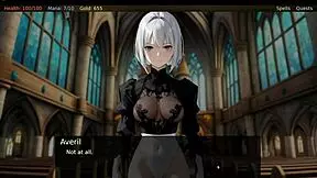 3D game of angelic pussy makes him cum instantly