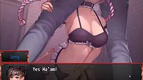 Harem Maid Deepthroats Giant Cock