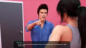3D game with big tits and monster cock action