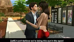 the girl next door cheats in her wedding car