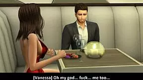 the girl next door cheats in her wedding car