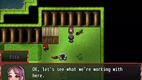 HAREM IN ANOTHER WORLD HAREM HENTAI GAME EP 5 DAMSEL IN DISTRESS LOVE TO SUCK HIS PREMATURE EJACULATING COCK!