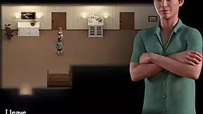Beautiful 18-year-old with big ass and boobs in this 3D animated porn