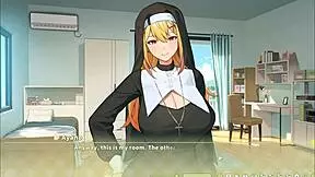 Summer Clover Harem Hentai Game Ep 1 Fired for Giant Cock