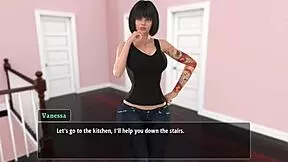 3D movie of gorgeous women