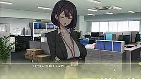 Summer Clover Harem Hentai Game Ep 1 Fired for Giant Cock