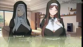 Summer Clover Harem Hentai Game Ep 1 Fired for Giant Cock