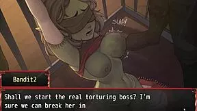 intriguing harem hentai game saves cute goblin girl from bdsm bondage