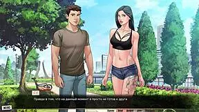 Contrasting Small Tits And Big Cock In Our Red String Part 30 Gameplay.