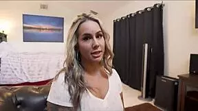 Hot Blonde Step Aunt Misty Meaner Teaches Sex Ed in Bedroom for WCA Productions