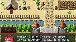 harem in another world harem hentai game ep 10 nun gives first blowjob and facial