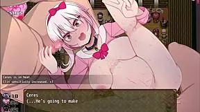 Pregnant witch shares body in hentai game part 10