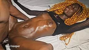 He loaded her pussy with cum while fucking!