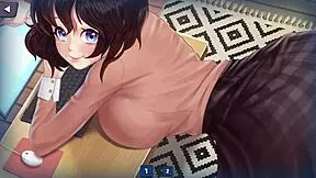 let's play with gamer girls like Thea in wild anime action