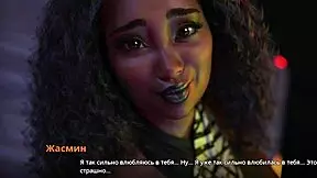 3D animated porn with a black bull and a young 18-year-old girl