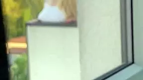 spying on my busty neighbor fucking?