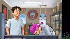 Cheerleader's wild night with teacher
