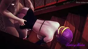 Is Evelyn Craving Hard Hentai Sex?