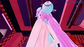 ไอโอโนะ นันจาโมะ โรซ่า เมย์ ในเซ็กส์ เฮนไต โปเกมอน มุมมองบุคคลที่หนึ่ง รุนแรง