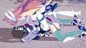 Symphogear hentai with big tits