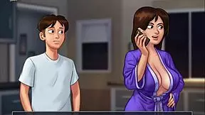 Summertime Saga 4 Watching Sexy Jamie In The Shower