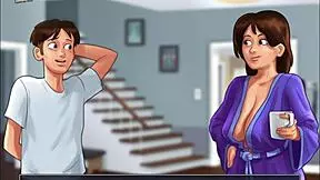 Summertime Saga 4 Watching Sexy Jamie In The Shower